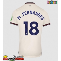 Camisa de Futebol West Ham United Mateus Fernandes #18 Equipamento Secundário 2025-26 Manga Curta